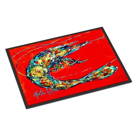 Carolines Treasures Shrimp Boil Indoor or Outdoor Mat, 18 x 27 in. MW1207MAT